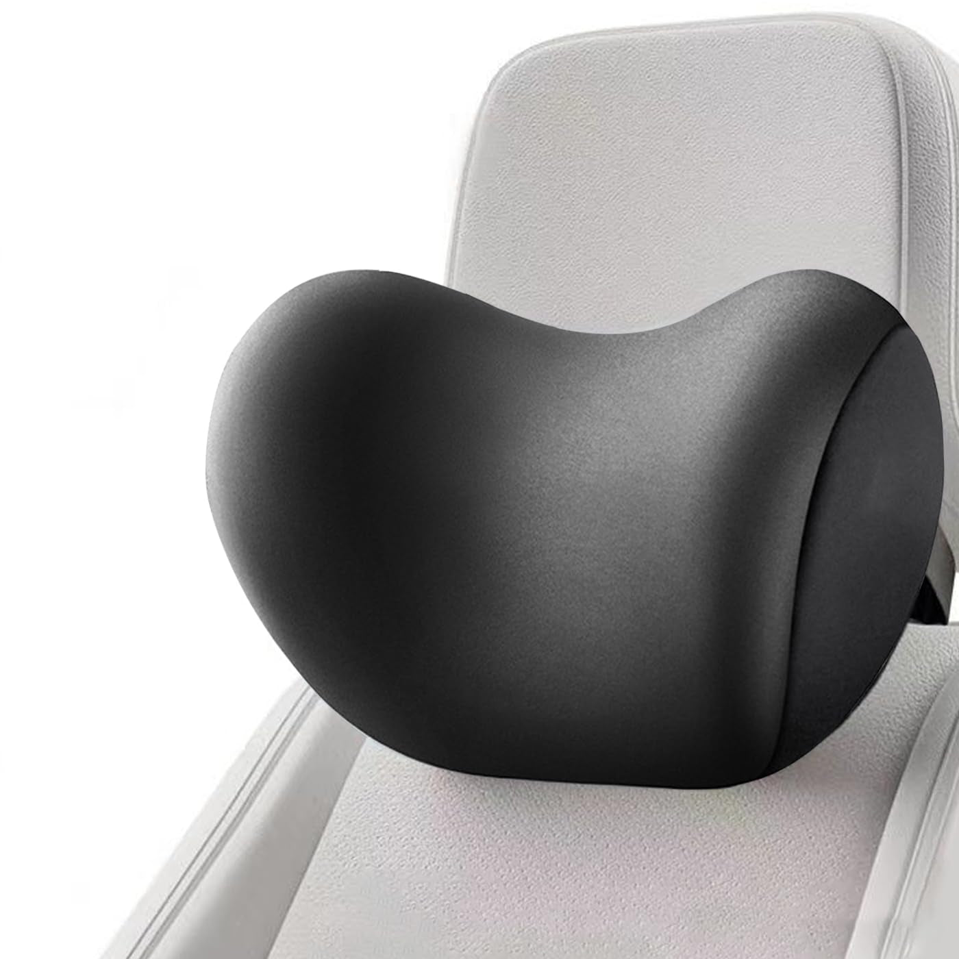 Auto-Nackenkissen, weiches Auto-Kopfstützen-Kissen, Auto-Nackenkissen, Auto-Kopfstützen-Kissen, Nackenkissen, Zubehör-Kissen, Baumwolle, Memory-Kissen, Auto-Zubehör, Kopfstützen-Kissen, Kopfstützen-Kissen (schwarz). Zervikale orthopädische Kissen, Naty Shop, Rot, Schwarz