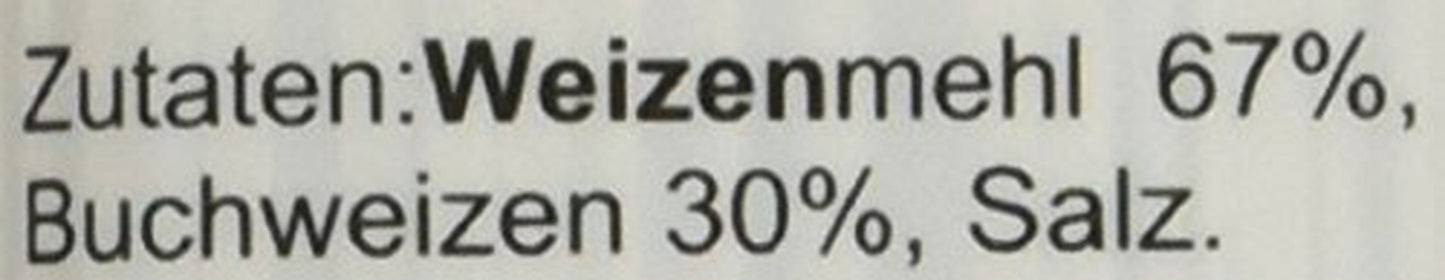 Miyako Buchweizennudeln, trocken (Soba), 12er Pack (12 x 250g)
