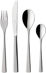 Villeroy und Boch Modern Line Besteckset für bis zu 6 Personen, 24-teilig, Edelstahl Kitchen Naty Shop