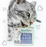 Venandi Animal – Premium Nassfutter für Katzen – Pferd als Monoprotein, 12er Pack (12 x 125 g), getreidefrei, Monoprotein