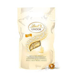 LINDOR weiße Schokoladenkugeln, 1 kg und LINDOR | 1 kg wiederverschließbarer Beutel | ca. 80 Vollmilchschokoladenkugeln mit Minzfüllung | Großpackung, Pralinengeschenk, Schokoladengeschenk