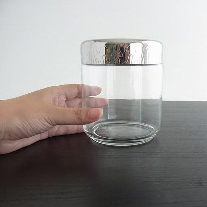 Alessi MW21/75 Küchendose aus beschichtetem Glas 75 cl Frischhaltedosen Naty Shop