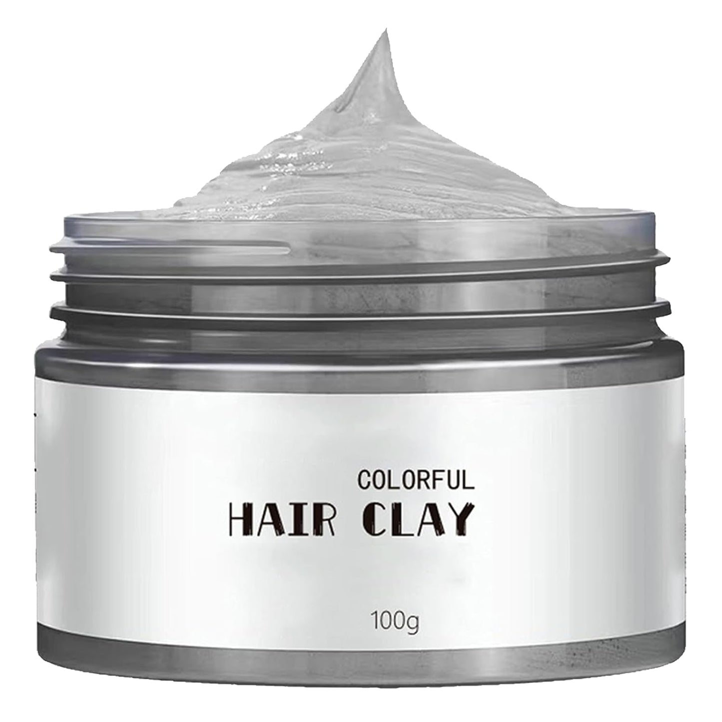 Graues Haarfärbemittel, silbergraues Haarfärbemittel, temporäres Haarwachs, Unisex – graue Abdeckung, pflegend, Creme, Wachs, 1 Milliliter, 1 Stück Naty Shop Haarfärbemittel-Standardtitel