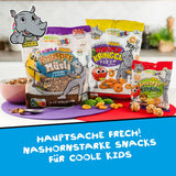 FRECHE FREUNDE KIDS, Bobs & DIKKAs Knuspriges Bananen-Kakao-Müsli, knuspriges Schokoladen-Müsli für Kinder, wenig Zucker, ohne Zusatzstoffe, 100 % vegan, 6 Stück (6 x 280 g)