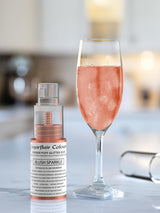 Sugarflair Pump Powder Spray, Glitter, Blush, Glitter – Lebensmittelfarbe für Kuchen, Aerosolfreies Spray für Kuchen, Muffins und mehr – 10 g