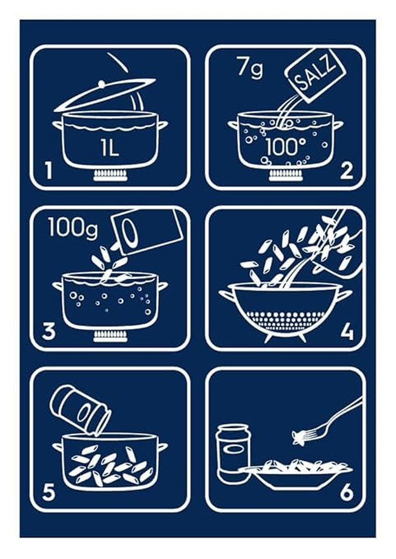 Barilla Pasta Classic Fusilli Nr. 98 aus hochwertigem Hartweizen, immer al dente, Chili, Spaghetti, Fusilli, Penne, italienisch, 500g