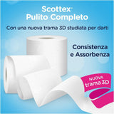 Toilettenpapier, sauber, platzsparend, 64 Rollen