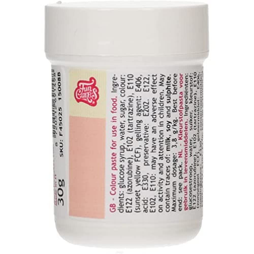 Konzentrierte Lebensmittelfarbe Funcakes Paste Color Königsblau; für Teig, Creme, Fondant, Marzipan, Teig, Modelliermasse und Blütenpaste. Halal und Koscher. 30 g