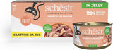 Lachs-Thunfisch in Gelee, komplettes Nassfutter für Katzen, in Dosen, mit zusätzlichen Vitaminen, 100 % natürlich, 6 x 85 g