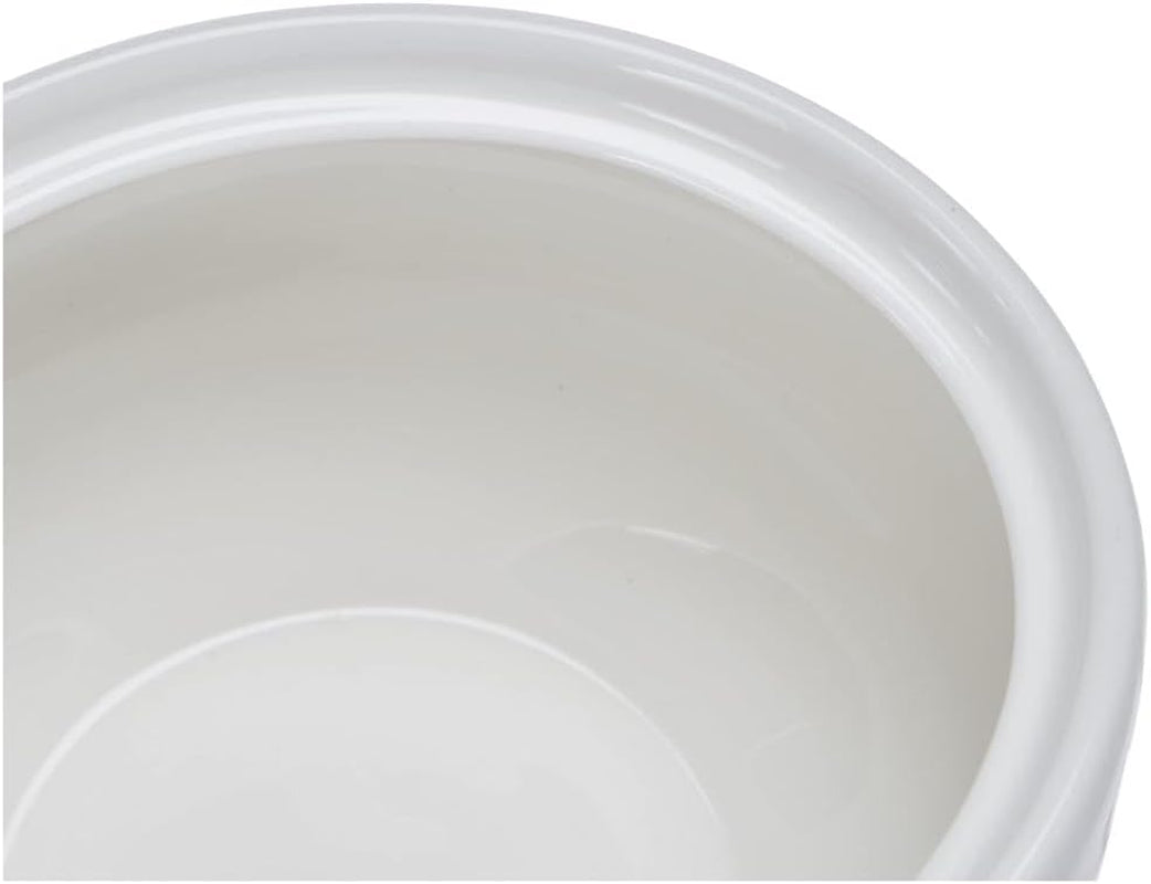 Villeroy & Boch New Cottage Basic Aschenbecher, 450 ml, Höhe: 6,5 cm, Premium Porzellan, weiß