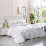 Utopia Bettwäsche FBA_B01JPECQF8 Doppelsteppdecke, weiß, Polyester, Twin Steppdecken und Steppdecken Naty Shop