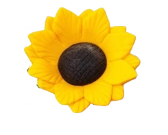 Essbare Zuckerdekoration, Blume der Sonne Nati Shop