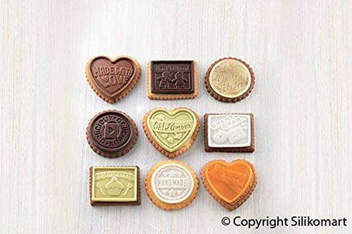 Silikomart 22.165.77.0165 CKC05 COOKIE DOLCE VITA SLIM Küche Naty Shop