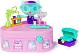 DREAMWORKS GABBY DOLLS HOUSE – Meerkätzchen Bobble Kitty Möbelpaket, Katzenfigur mit Puppenhausmöbeln und Zubehör, ab 3 Jahren