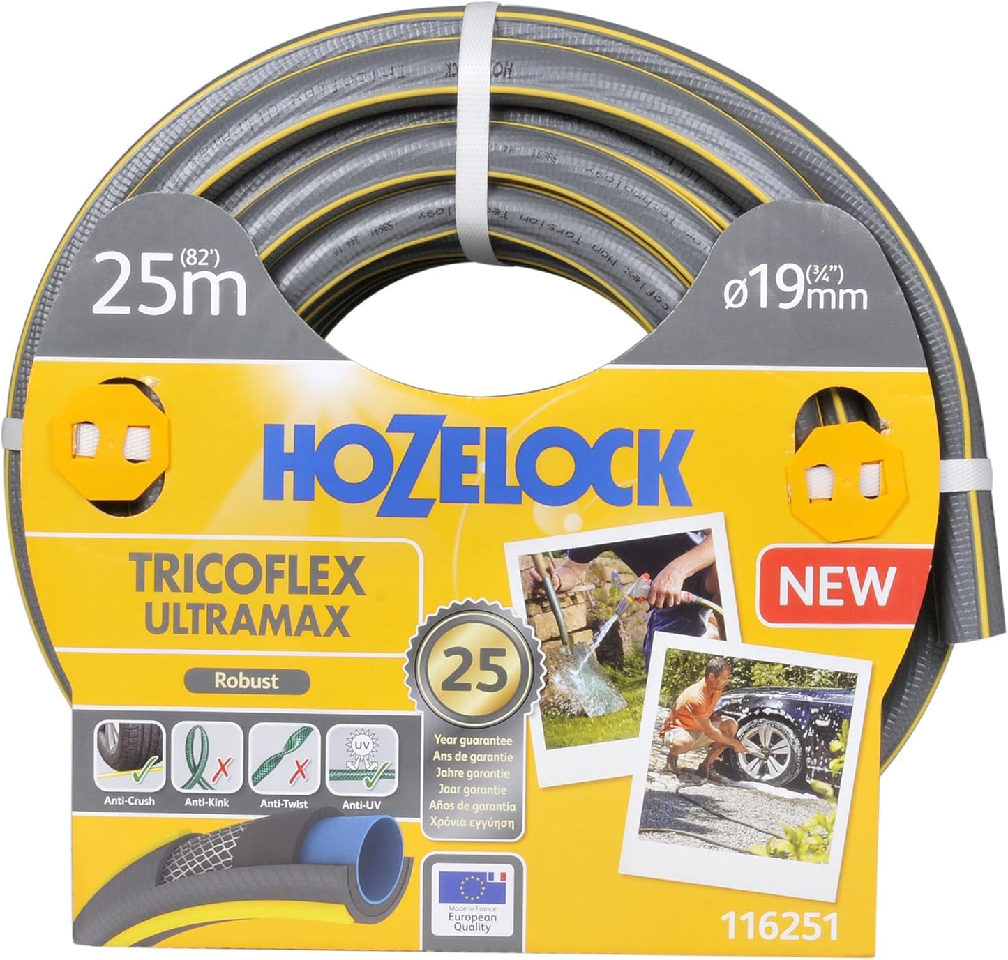 Schlauch Hozelock Tricoflex Ultramax 25 m (Durchmesser 12,5 mm)