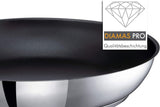 Gastrosus Industar Diamas Pro, Töpfe und Pfannen aus Edelstahl Naty Shop