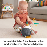 FISHER-PRICE Flap & Go Toucan – Kinderwagen-Plüschspielzeug fördert Feinmotorik und sensorische Fähigkeiten für Neugeborene ab der Geburt HNX66 Babyspielzeug Naty Shop