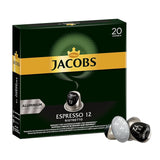 Kaffeekapseln Espresso Ristretto, Intensität 12 von 12, 10 x 20 Getränke & Kaffeekapseln Espresso Intenso, Intensität 10 von 12, 200 Nespresso®* kompatible Kapseln, 10 x 20 Getränke