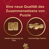 Trefl Premium plus Qualität – Puzzle Tea Time: Häuser Stoney Lane – 1000 Teile, Serie nostalgischer gemalter Bilder, Ideale Abstimmung der Teile, Für Erwachsene und Kinder ab 12 Jahren Puzzle Naty Shop