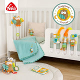 Fehn Activity Spiral Sleeping Forest – Kinderwagenspielzeug zum Anfassen und Halten – Babyspielzeug für Bett, Laufstall, Kinderwagen und Autositz – Motorikspielzeug für Babys und Kleinkinder ab 0+ Monaten Babyspielzeug Naty Shop
