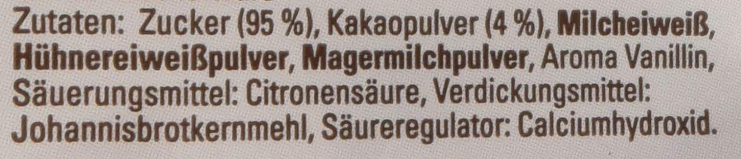 Feine Tropfen mit Schokoladengeschmack, 18er-Pack (18 x 80 g)