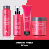 Farbbehandelte Haarmaske 500 ml schützt farbbehandeltes Haar, nährt, spendet Feuchtigkeit und schützt die Nagelhaut – glänzendere und weichere Mähne Naty Shop Haarmaske