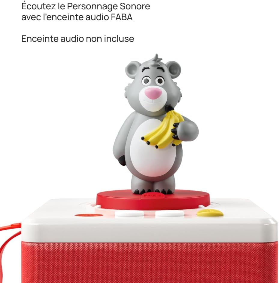 Figur mit Ton, Das Dschungelbuch und eine andere Geschichte... - Französische Version - Kinder 4-6+ - Märchen und Klanggeschichten - Spielzeug, Lerninhalte Spielzeug Bebe Naty Shop