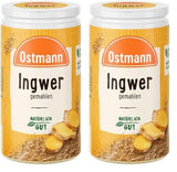 Ostmann Gewürze - Ingwer gemahlen | Nachfüllbare & recycelbare Verpackung | 30 g in der Streudose