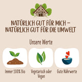 Ungesüßter Allos-Porridge mit Feigen und Himbeeren | Porridge ohne Zucker | Bio-Müsli | Müsli mit Früchten | Haferflocken | Porridge zum Frühstück | Müsli zum Frühstück | Vegan | 6er-Pack (6 x 500 g)