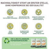 Bio-Tortiglioni-Nudeln Nr. 89 – 500 g Fettarme Weizennudeln – Geringer Fettgehalt – Ballaststoff- und Proteinquelle