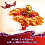 LEGO NINJAGO Kais Drache Spinjitzu-Spinner – Action-Ninja-Spielzeug mit 2 Minifiguren – kleines Spielset für Kinder – Geschenkidee für Jungen und Mädchen ab 6 Jahren 71823 Bausets Besuchen Sie den LEGO-Store