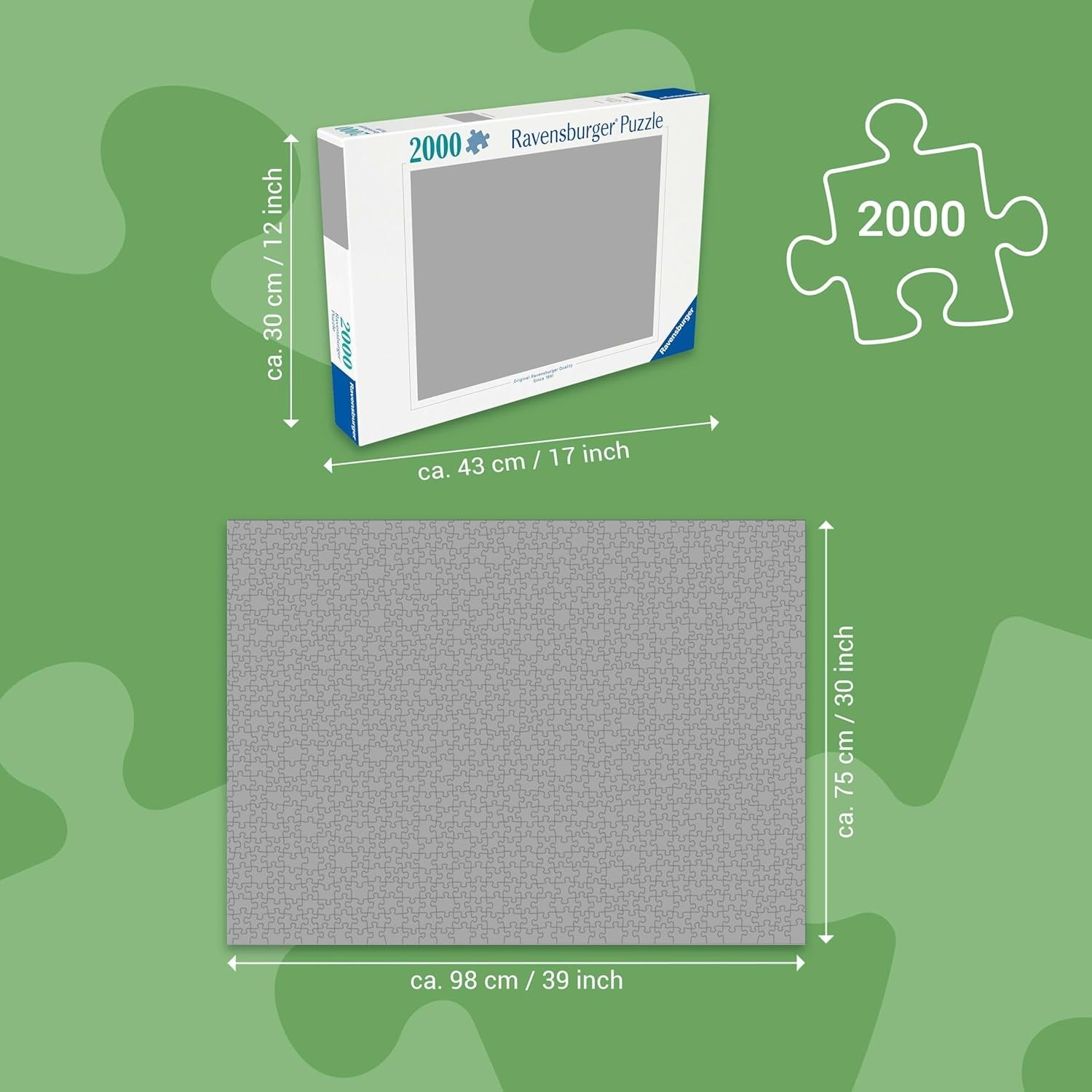 Ravensburger Puzzle 16607 – Iguazu-Wasserfälle – 2000-teiliges Puzzle für Erwachsene und Kinder ab 14 Jahren. Puzzle Naty Shop