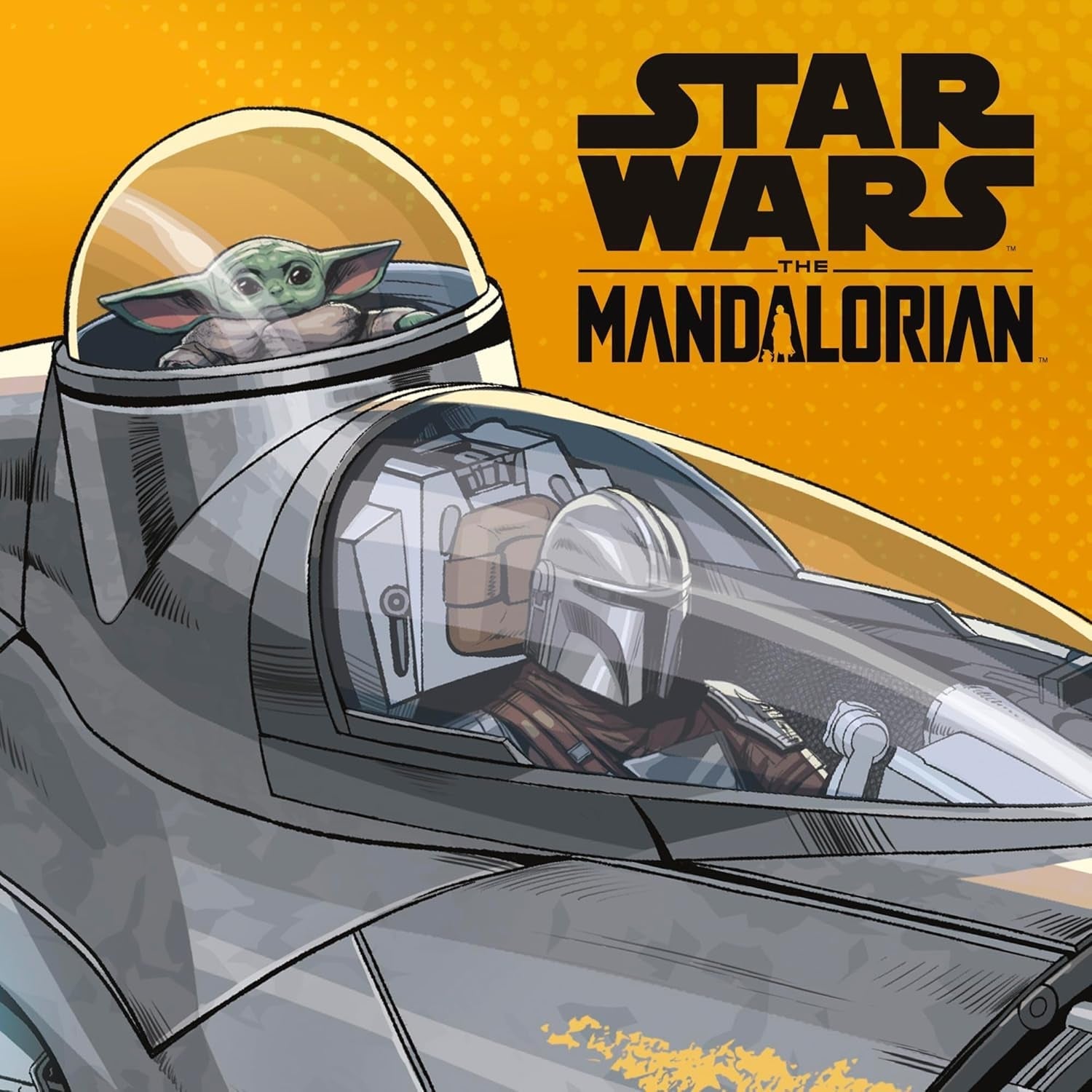 Star Wars Epic Hero Series N-1 Starfighter of the Mandalorian, große Actionfiguren und spannendes Zubehör für spannende Manöver, spannende Geschenk-Actionfiguren Naty Shop