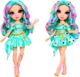 Rainbow High Be Dazzling Modepuppe – Celine Türkis – Blaugrün, 28 cm, mit Dekorationswerkzeug, funkelnden Edelsteinen und Styling-Accessoires