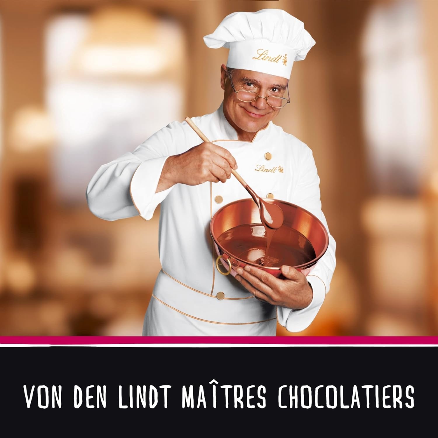 Lindt HELLO Erdbeer-Schokoladen-Käsekuchen | Riegel 100g | Milchschokolade mit Erdbeer-Quark-Creme-Füllung | Schokoriegel | Schokoladengeschenk (5er-Pack)