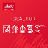 Melitta BellaCrema Crema Dolce Kaffeebohnen 1 kg, ungemahlen, Kaffeebohnen für Kaffeevollautomaten, leicht geröstet, in Deutschland geröstet, Intensität 2