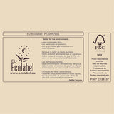 Toilettenpapier Renova Love & Action, Beiger Paket 9 x 12 Rollos-: 108