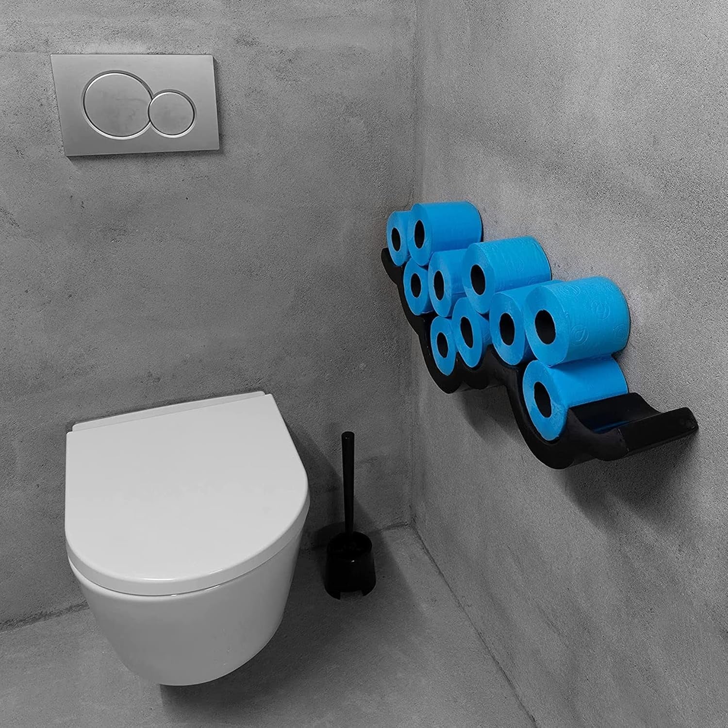 RENOVA Toilettenpapier, blau, Geschenkpackung, 2 Rollen (200064206)