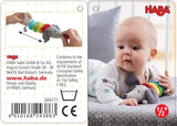 HABA 304771 - Rassel-Dackelfigur, Stoff-Babyspielzeug mit Rasselmotor, Spielzeug ab 6 Monaten Toys Bebe Naty Shop