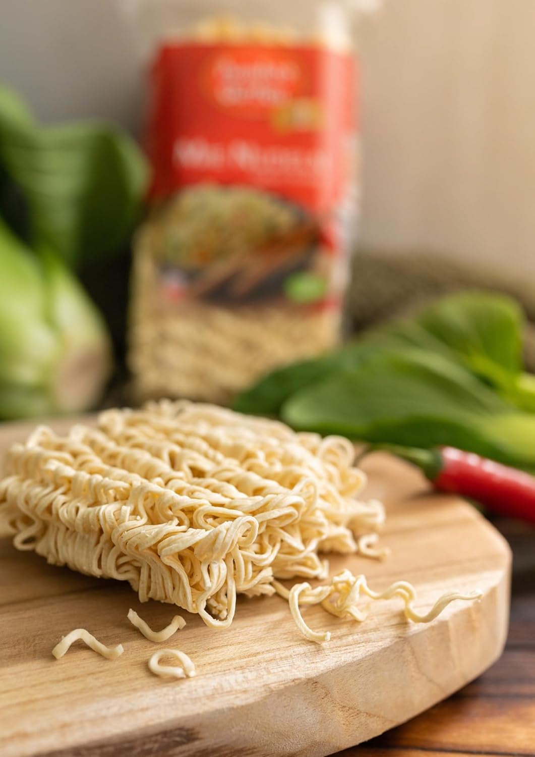 Bamboo Garden - Mie-Nudeln | Instantnudeln für die asiatische Küche | Ideal für Wok-Gerichte oder Suppen Veganer | 250g Beutel