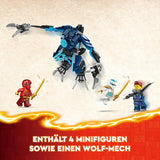 LEGO NINJAGO Kais Feuer-Mech-Actionfigur, Spielzeug für Kinder mit anpassbarer roter Mech-Figur, Ninja-Set, 4 Figuren, darunter Kai und Zane, Geschenk für 7-jährige Jungen und Mädchen, 71808 Bausets. Beuche den LEGO-Store