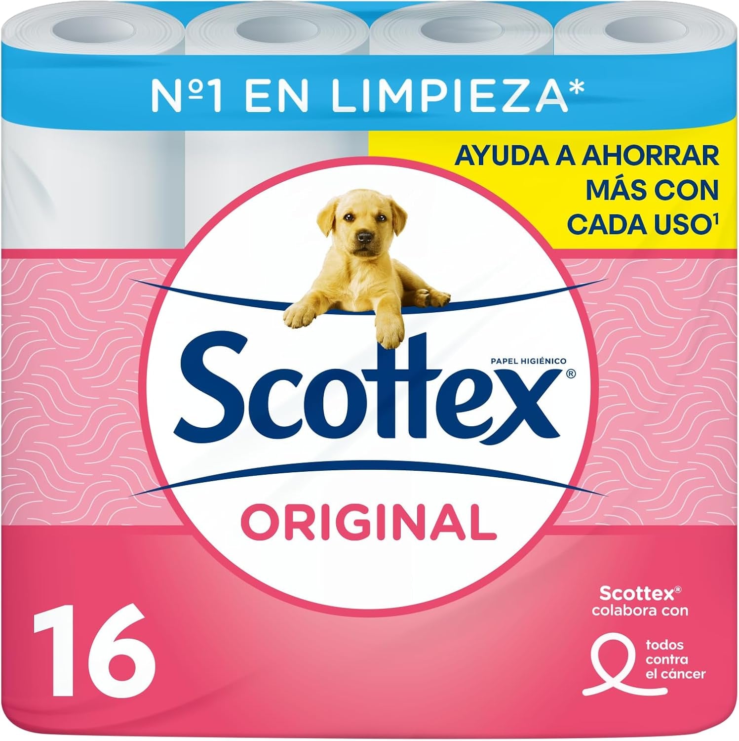 Toilettenpapier Original, 128 weiße Rollen