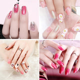 6 Stück Nagel Pinsel Set, Doppel-Ende Nageldesign Pinsel, Acryl Nail Art Pinsel Set Nail Art Liner Pinsel Dotting Tool Für DIY Nail Art Design (Mit 1 Schwammbürste)