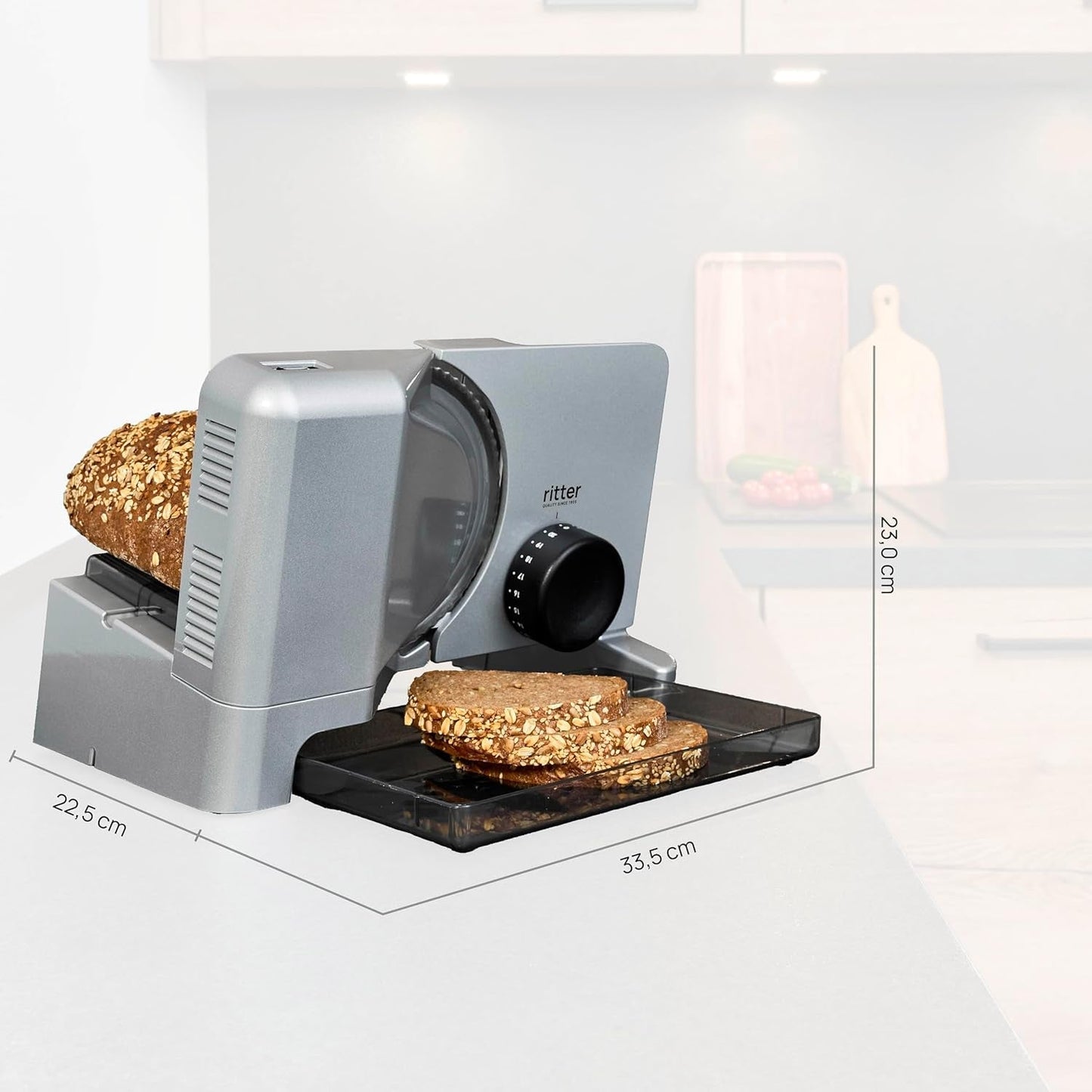 Ritter E 16 Duo plus Multifunktions-Elektrohobel, hergestellt in Deutschland Reiben und Hobel Naty Shop
