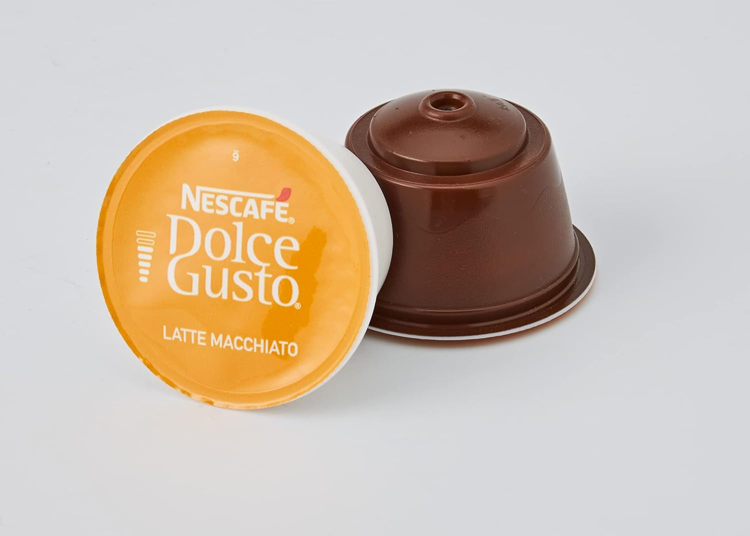 Latte Macchiato Vorratsbox 90 Kaffeekapseln (Aromatischer Espresso, 3-Schichten-Köstlichkeit aus feinem Milchschaum & Cappuccino