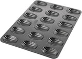 Birkmann, Easy Baking, Donutblech, Backform Für 6 Donuts, Mit Hochwertiger Antihaftbeschichtung, Ø 9 Cm, Mit Rezept, 881631 Formen und Tabletts zum Backen Naty Shop 18Er Madeleineform