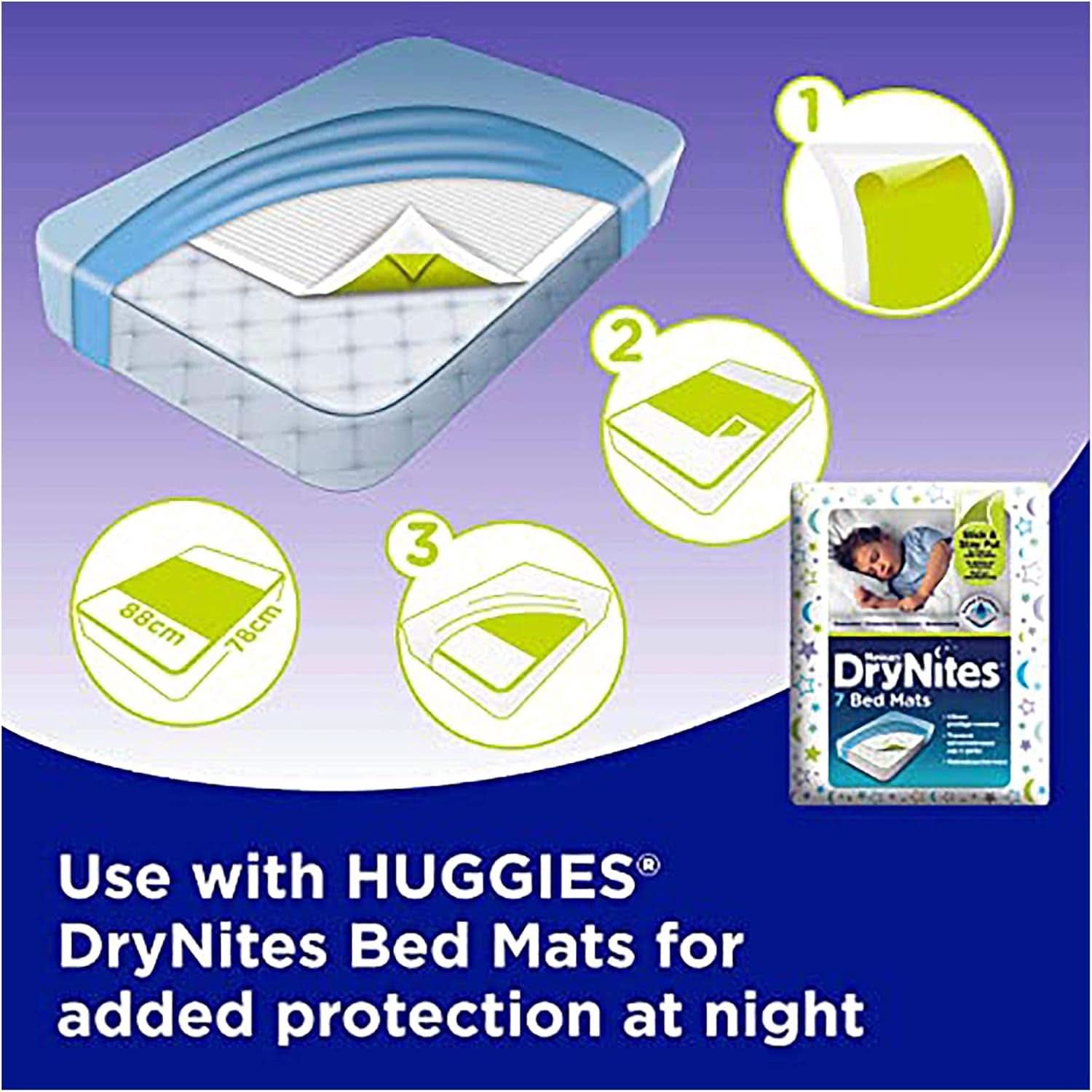 Huggies Drynites Jungen 8–15 Jahre, 9 Stück (2er-Pack), Naty Shop