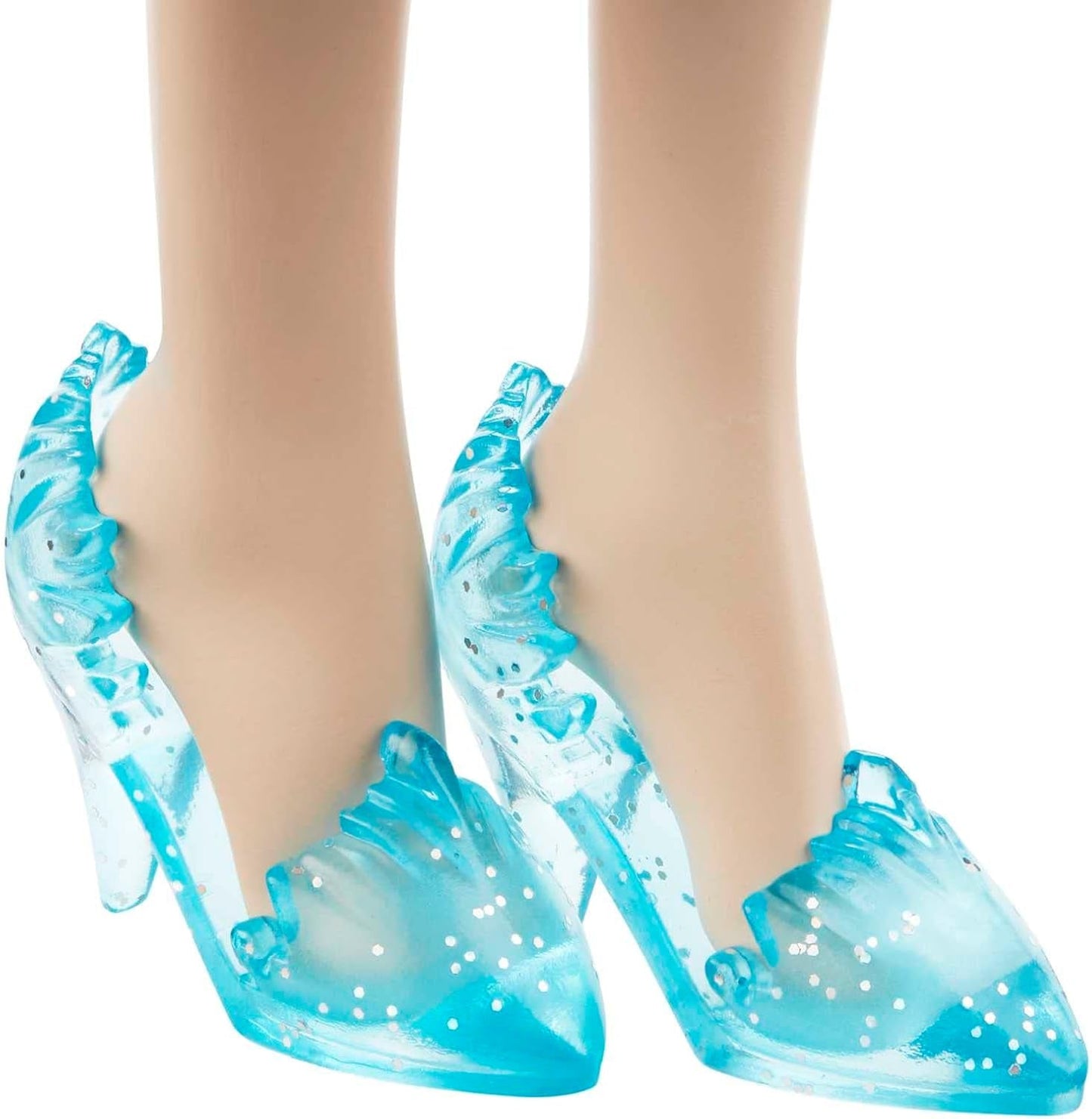 Elsa Mattel Disney Frozen Doll, Frozen Doll, kämmbares blondes Haar, positionierbar, abnehmbare Schuhe, Disney-Geschenke, Spielzeug ab 3 Jahren, HLW47