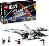 LEGO Star Wars 75399 Rebel U-Wing Starfighter – Spielzeug mit oszillierender Flügelfunktion und 3 Minifiguren, darunter Cassian Andor und K-2SO-Droidenfigur – Geschenk für Jungen ab 8 Jahren und Andor-Fans, Staffel 2. Bausätze. Beuche den LEGO-Store. Standardtitel