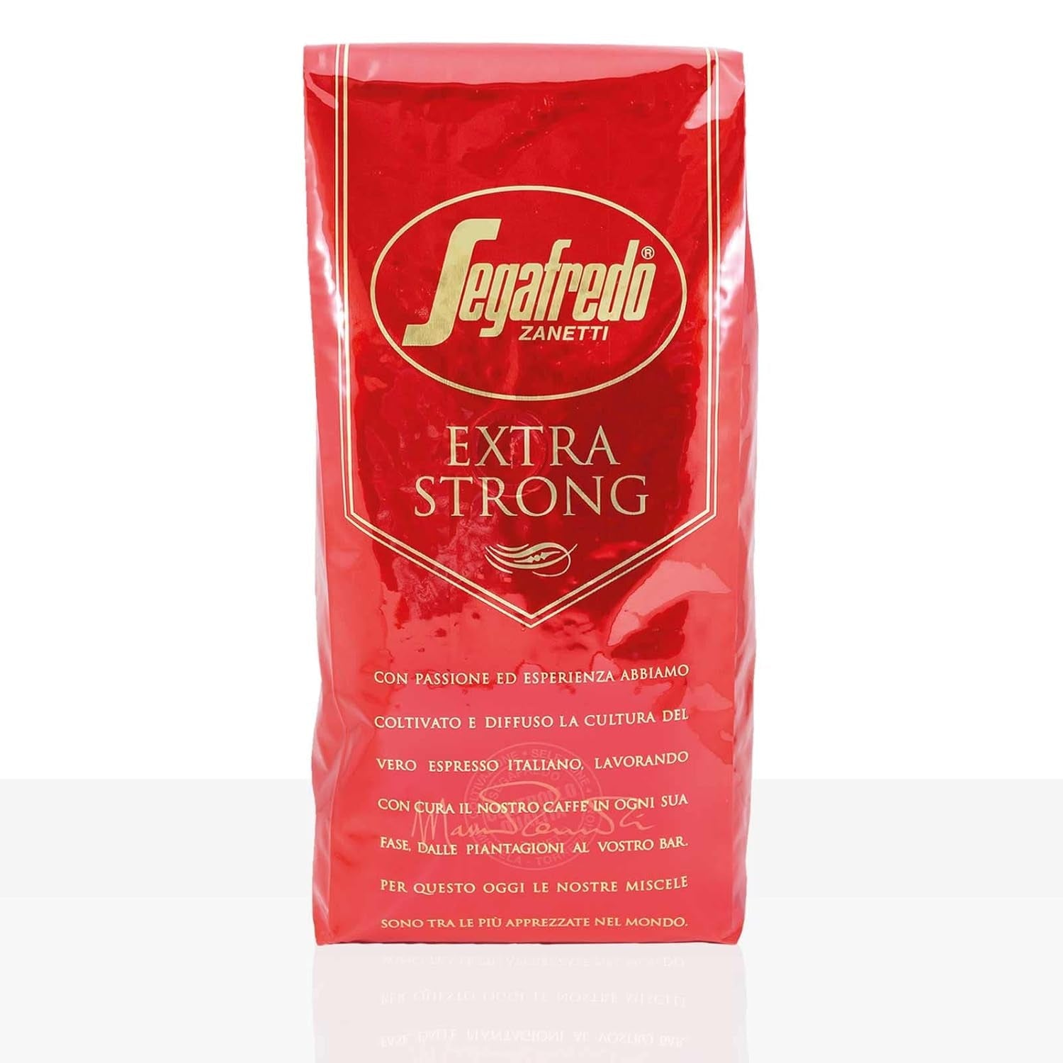 Segafredo Extra Strong Espresso – 8 Kaffeebohnen x 1 kg